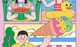 全家吃瓜动画,动画演绎生活百态