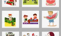 吃瓜的动物图画大全,趣味盎然的吃瓜动物图画大全