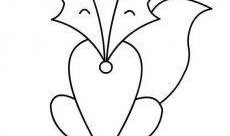 狐狸吃瓜绘画简笔画,趣味简笔画中的寓言故事