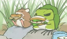 温柔蛙蛙吃瓜团